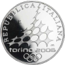 Italien-10Euro-2005-Olympia-Eishockey-VS