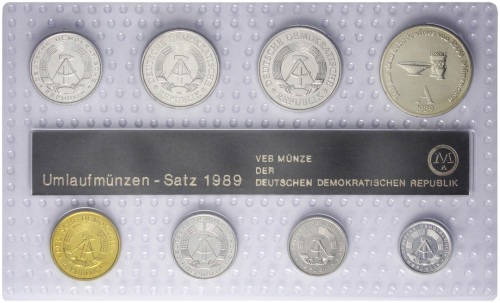 DDR-3,86 Mark-1989-Stgl-Prägen-Minisatz-RS