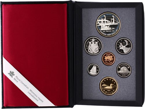 Kanada-2,91Dollar-1991-AGpp-KMS