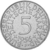 Deutschland 5 DM 1956 F Silberadler