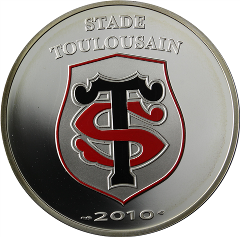 Frankreich 10 Euro 2010 PP Stade Toulousain III