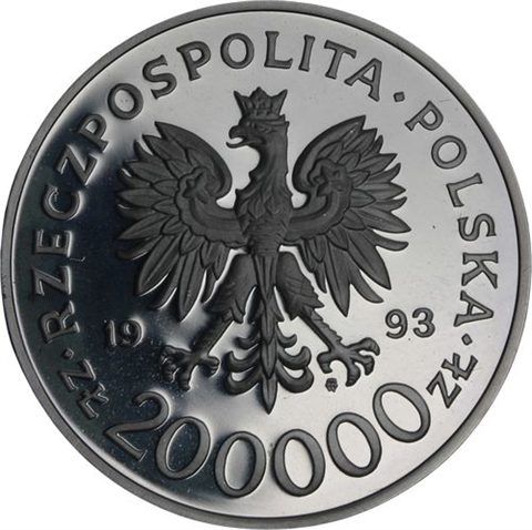 Polen-200000 Zloty-1993-AGpp-750J Stadt Stettin-RS