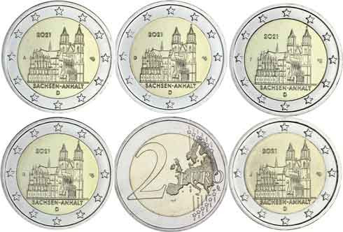 Deutschland-2-Euro-2021-Sachsen-Anhalt-Magdeburger-Dom-A-J-stgl-I