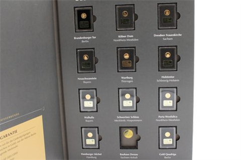 Deutschland-11xGoldmedaillen-PP-Deutsche Wahrzeichen-II