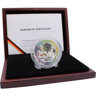Deutschland-Medaille-2019-AGpp-Jahreswesen-Farbe-Etui
