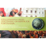 Portugal 2 Euro Sammlermünze  2010 PP 100 Jahre Republik Portugal