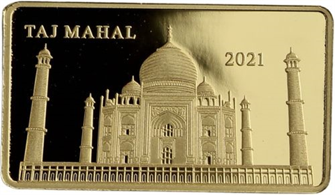 Fiji-12x1-100oz-2021-AUpp-Wahrzeichen der Welt-FolderI