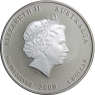 Australien-1Dollar-2009-1ozSilber-Lunar-Ochse-VS
