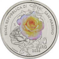 San Marino-10 Euro-2026-Stgl-Rose-Farbe-RS