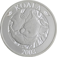 Australien-1 Unze-2003-AGstgl-Koala-RS