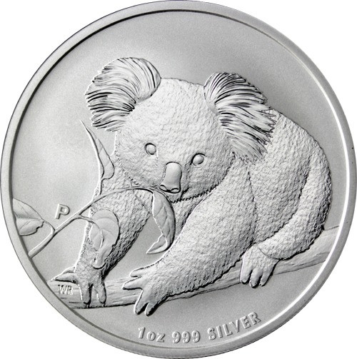 Australien-1Dollar-2010-Silbermünze-1Oz-Koala-RS