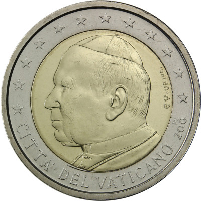 Vatikan 2 Euro Johannes Paul II. 