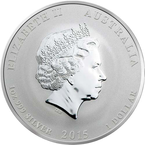 Australien-1-Dollar-2015-Lunar-Ziege-Privy-Löwe-RS
