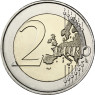 Frankreich 2 Euro Münze UEFA Fußball Europameisterschaft