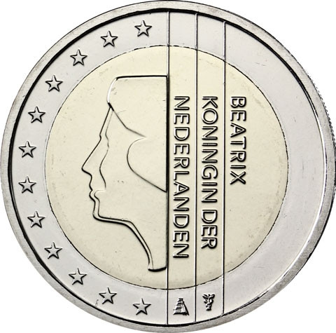 Niederlande 2 Euro 2011 Kursmünze Königin Beatrix Sammlermünzen Münzkatalog bestellen 