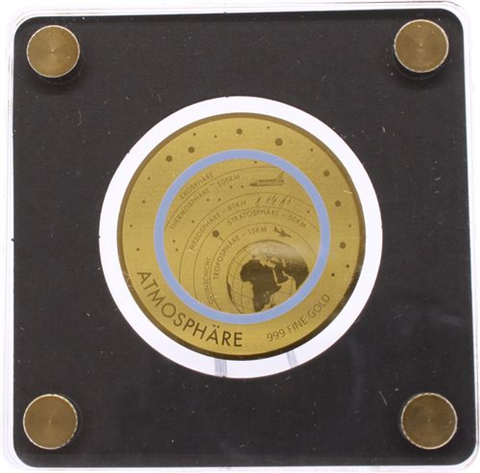 Tschad-6x5000 Francs-2020-AU-Planet Erde-Etui