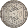 Frankreich-10 Euro-2014-AGstgl-Gallischer Hahn-VS