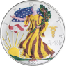 USA-1 Dollar-2007-AGstgl-Eagle-FD-Farbe-RS