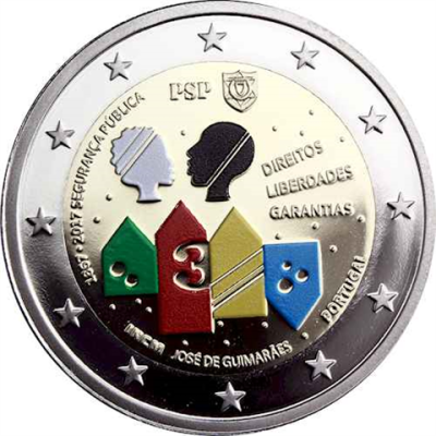 Portugal 2 EUR PP 2017 150 Jahre Polizei Münze vorn_V2 Kopie