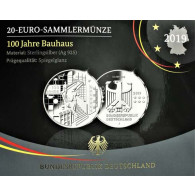 20 Euro Bauhaus 2019 uas Deutschland im Folder kaufen