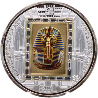 Cook Islands-20 Dollar-2011-AGpp-Tutankhamun-RS