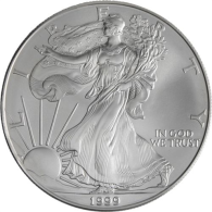 USA-1 Dollar-1999-AGstgl-Silver Eagle-RS
