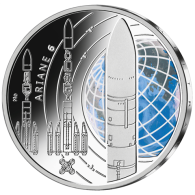 Deutschland 5 Euro 2026 - Ariane 6 - Erforschung des Weltraums Forerseite