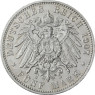 5 Mark Silber König Wilhelm II Königreich Preußen 