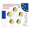 Deutschlande 2 Euro-Satz 2018 Helmut Schmidt Stgl im Folder