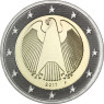 BRD 2 Euro Münze 2017 Bundesadler 