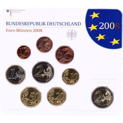 Deutschland-5,88 Euro-2008-Stgl-Kurs-MzzD-RS