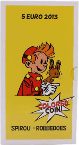 Belgien-5Euro-2013-AGpp-Spirou-Farbe-RS