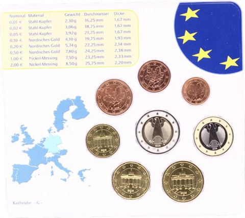 Deutschland-3,88 Euro-2005-Stgl-Kurs-MzzG-RS