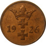 D 3 - Danzig  2 Pfennig  1923-26