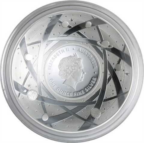 Australien-5 dollar-2018-AGpp-Earth-Erde-Etui