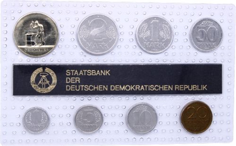 DDR-3,86 Mark-1987-Stgl-Schmieden-Minisatz-RS