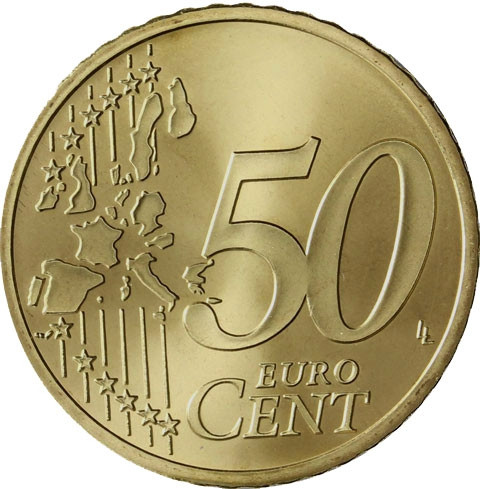Kursmünzen Vatikan 50 Cent 2004 Stgl. Papst Johannes Paul II