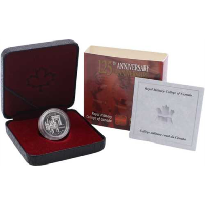 Kanada-5cent-2001-AGpp-Militär Schule-Etui