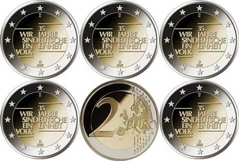 Deutschland-5x2Euro-2025-Stgl-Deutsche Einheit-FolderRS