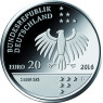 BRD 20 Euro 2016 Silber PP Litfaß