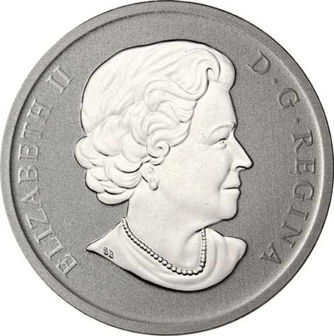 Kanada 25 Cents 2013 stgl. Stockente-I