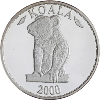 Australien-1 Unze-2000-AGstgl-Koala-RS