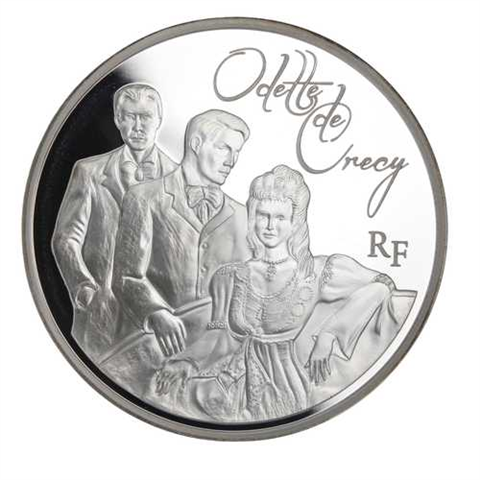 Frankreich-10Euro-2013-Silber-AGpp-OdetteDeCrecy-RS