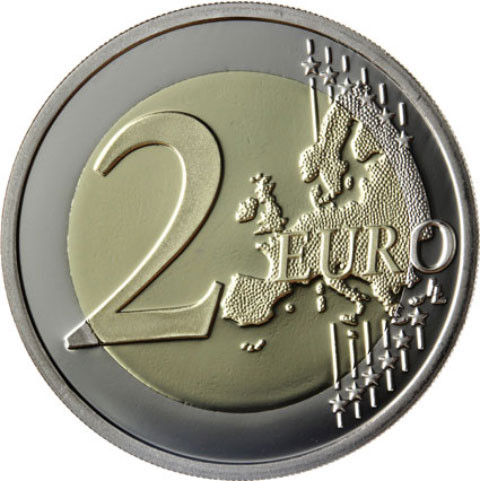 Frankreich 2 Euro 2010 PP  Appel von Charles de Gaulle