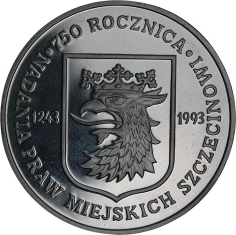 Polen-200000 Zloty-1993-AGpp-750J Stadt Stettin-RS