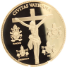 Vatikan-1xMedaille-2014-CUpp-Gregor XIII-Farbe Vergoldet-VS