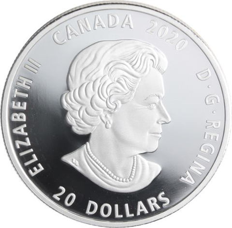 Kanada-20 Dollar-2020-AGpp-Mother Earth-RS