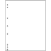 336293 - weiße Zwischenblätter Numis (10 Stück)