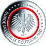 Deutschland 5 Euro 2017 PP Tropische Zone Polymering 