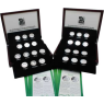 Deutschland-24xmedaille1x10 euro-2010-2011-PP-Frauen WM-Etuis